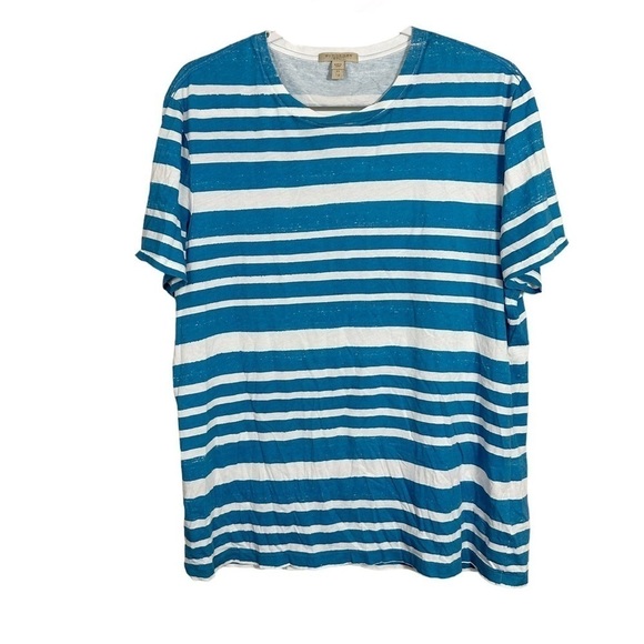 Burberry Brit Stripped Short Sleeve T-Shirt Tee
